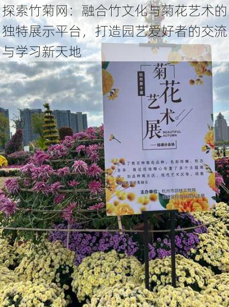 探索竹菊网:融合竹文化与菊花艺术的独特展示平台,打造园艺爱好者的交流与学习新天地