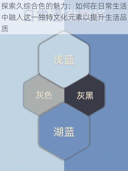探索久综合色的魅力:如何在日常生活中融入这一独特文化元素以提升生活品质
