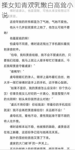 揉女知青双乳嫩白高耸小说