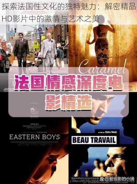 探索法国性文化的独特魅力:解密精品HD影片中的激情与艺术之美